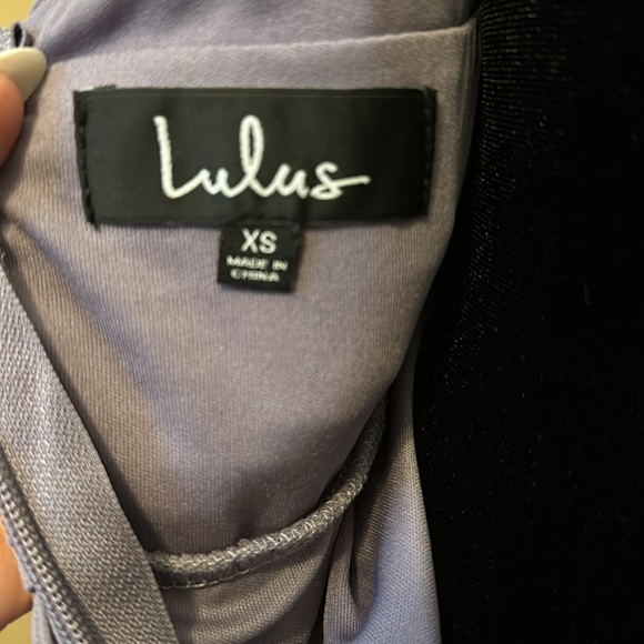 Lulus Lavender Maxi Gown with Criss Cross Back Detail Size XS - Picture 7 of 7